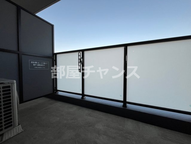 パークアクシス名古屋山王橋のバルコニー
