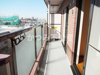 【バルコニー】 | モーニングパーク朝霞 | ※他部屋参考写真