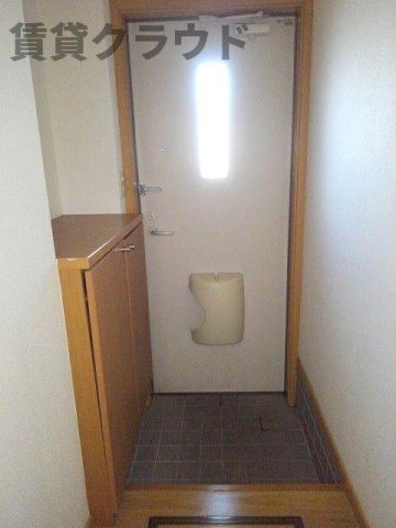 ソレアードＡの玄関|玄関です