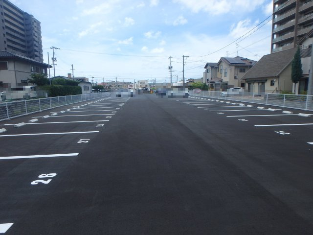 幸町月極駐車場の外観
