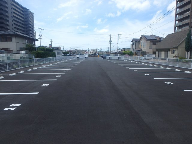 幸町月極駐車場の外観