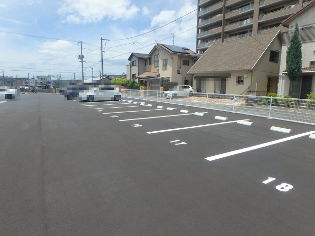 幸町月極駐車場の外観
