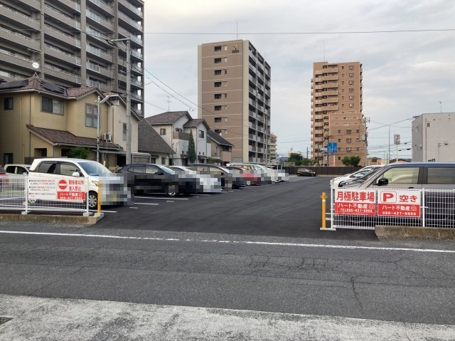 幸町月極駐車場の外観