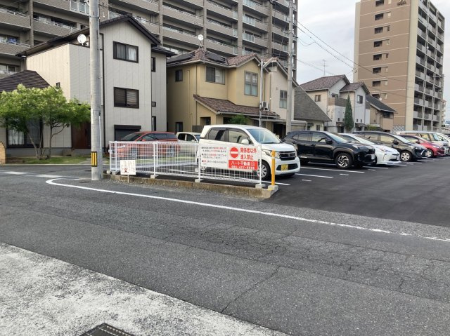 幸町月極駐車場の外観