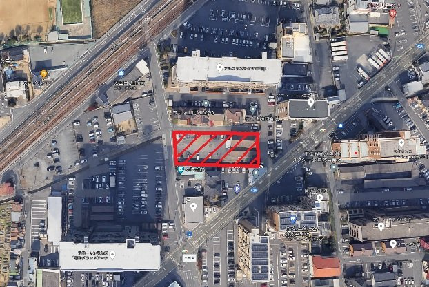 幸町月極駐車場の地図