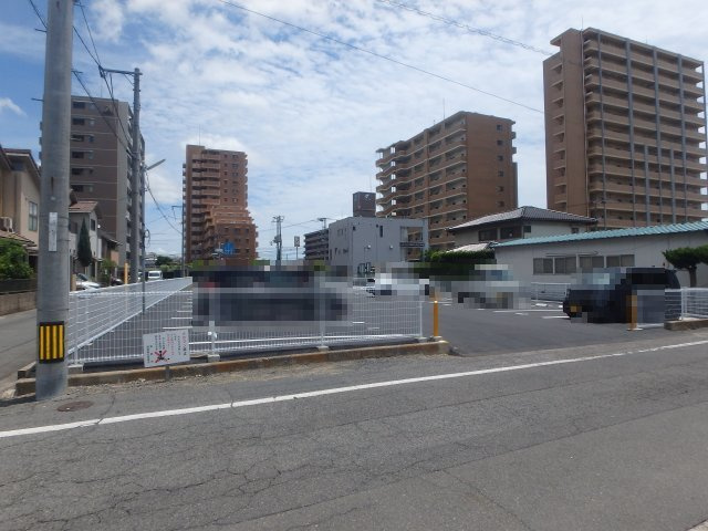 幸町月極駐車場の外観