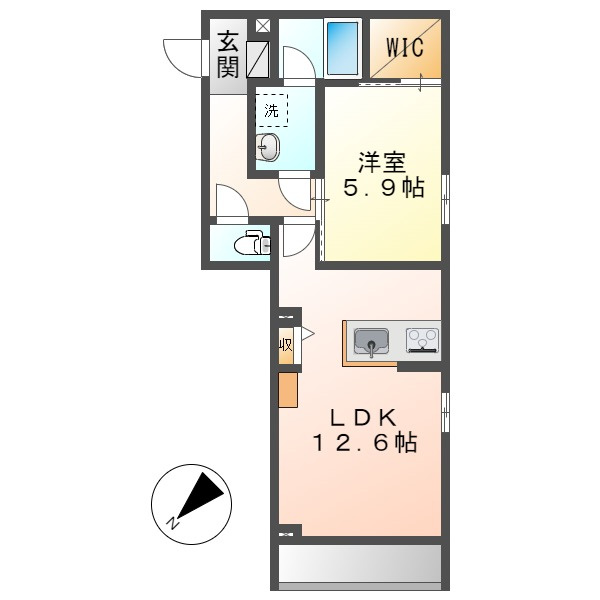 ジェイドの間取り