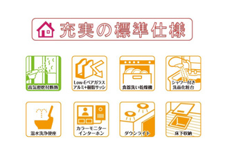 【その他】 | 快適に末永くお住まいいただける省エネ仕様の建物です♪設備・機器も最新のものを標準採用しております。
