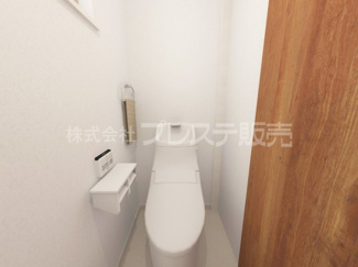 【トイレ】 | トイレ完成イメージ／温水洗浄便座を標準装備！