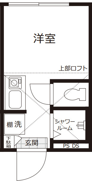 One CUBE夏目坂の間取り
