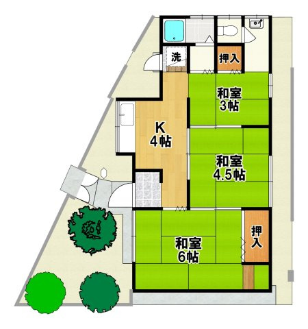 【間取り】 | 黒田貸家