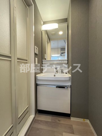 メイクス名駅南Ⅱの洗面所|独立洗面台で身支度をすべて済ませてしまいましょう
