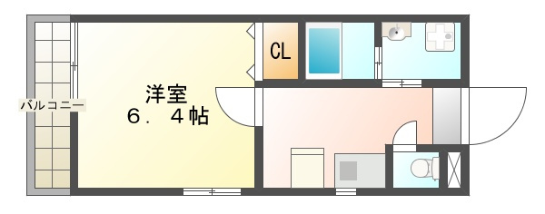 ベルメール東垂水の間取り