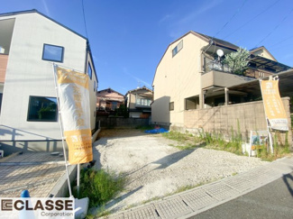 【前面道路含む現地写真】 | 宇治市木幡檜尾2区画B号地　売土地　建築条件付き