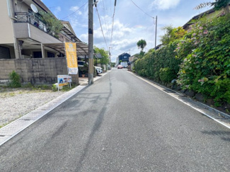 【前面道路含む現地写真】 | 宇治市木幡檜尾2区画B号地　売土地　建築条件付き