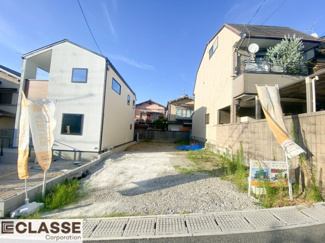 【前面道路含む現地写真】 | 宇治市木幡檜尾2区画B号地　売土地　建築条件付き