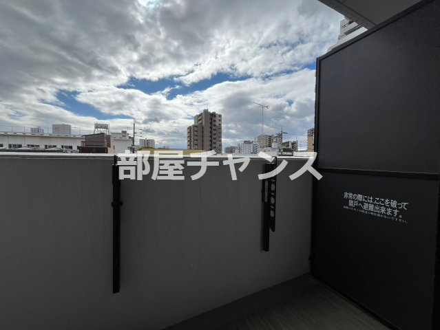 名古屋市中区正木１丁目の賃貸マンションのバルコニー|開放的で明るい空間を演出してくれるバルコニーです