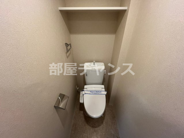 名古屋市中区正木１丁目の賃貸マンションのトイレ|コンパクトで使いやすいトイレです