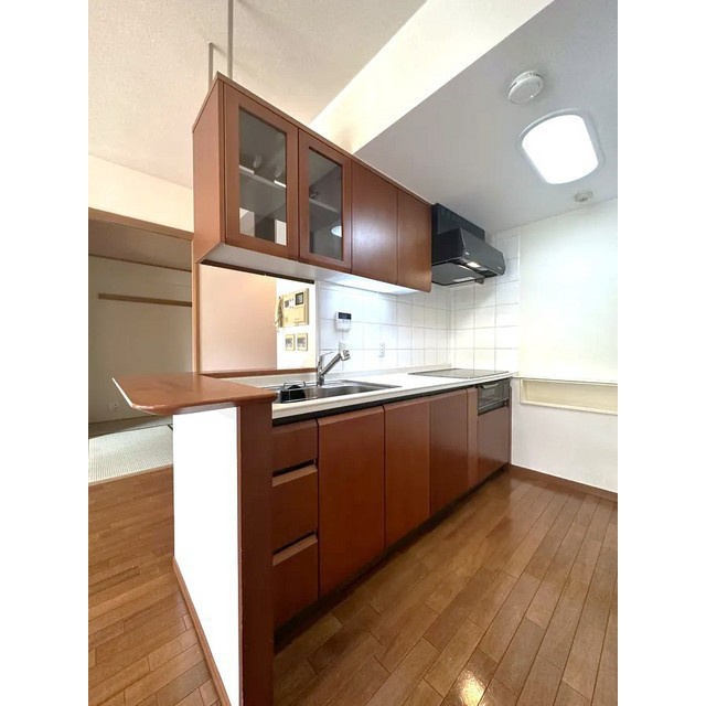 名古屋市千種区新池町２丁目の賃貸マンションのキッチン|システムキッチン