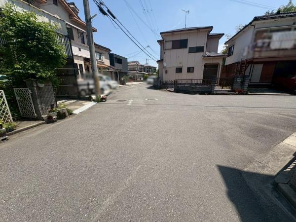 和歌山市田尻　中古戸建の前面道路含む現地写真