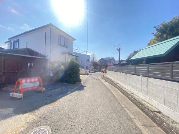 和歌山市中之島　土地の前面道路含む現地写真