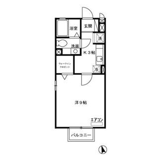 【間取り】 | ハニーコート　Ｂ