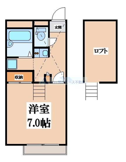 【間取り】 | レオパレスソレイユⅡ