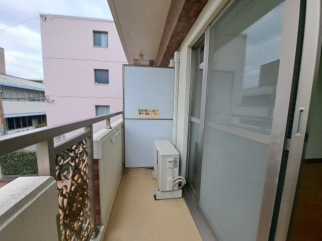 メープル甲子園のバルコニー
