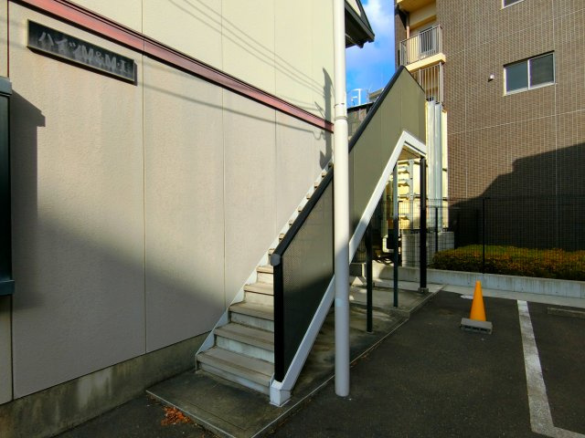 ハイツＭ＆Ｍのエントランス