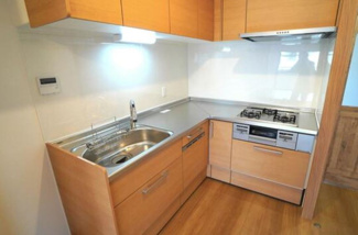 【キッチン】 | サンプリンス瑞穂 | 作業効率の良いL字型システムキッチンです♪収納力も有り、使い勝手も良いです！