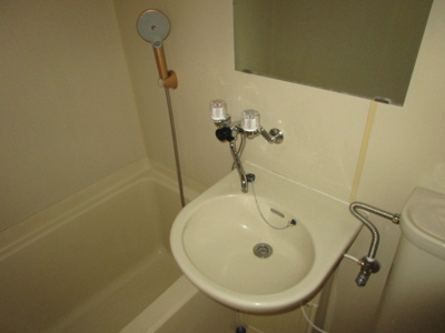 【洗面所】 | ハイツツバキ | コンパクトで使いやすい洗面所