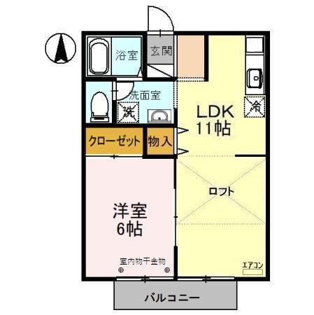 【間取り】 | レディアンス熊谷