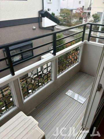 コーポサンフラワーのバルコニー