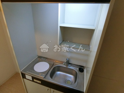 【キッチン】 | シェスタ白川台 | IHコンロ付きシステムキッチン(別のお部屋の写真です)