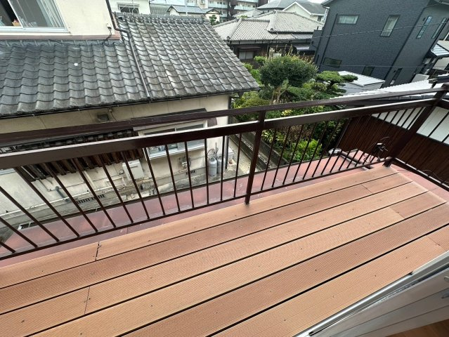 国分町借家のバルコニー|バルコニー付きです