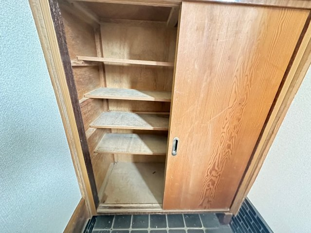 国分町借家の収納|専用の収納スペースです