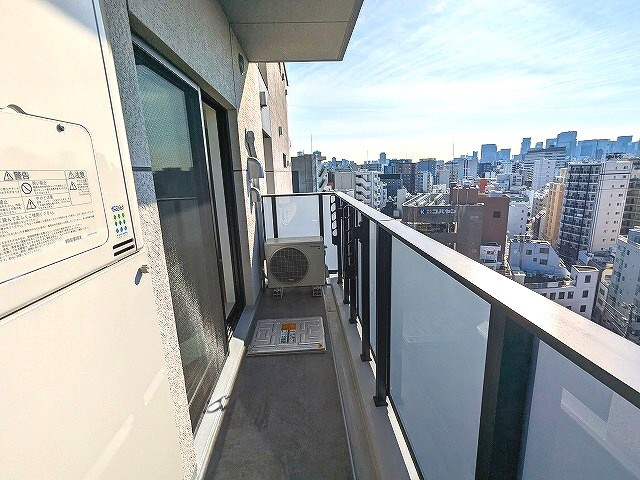 Urbanex KURAMAE RESIDENCEの設備|14Fバルコニー、ワイドバルコニー