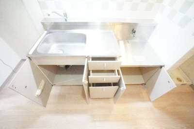 【キッチン】 | パルフェ・シャンブル千葉 | ※同物件・反転タイプの写真です。