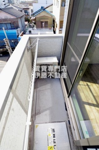 Gallery庄内通のバルコニー|南向き