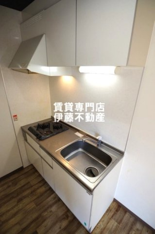 Gallery庄内通のキッチン|システムキッチン（二個口ガステーブル）