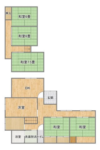 宇部市大字西岐波の中古一戸建の画像
