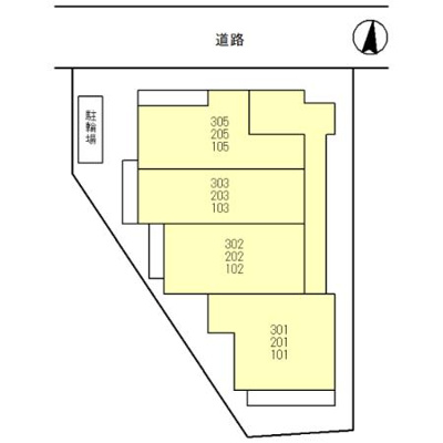 【区画図】 | D-ROOM和田町
