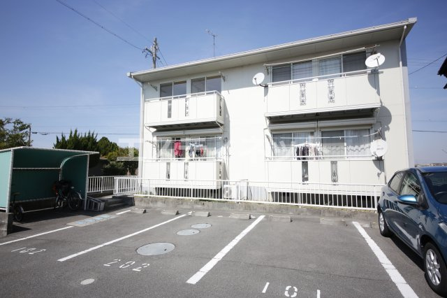 シルクハイツAの外観