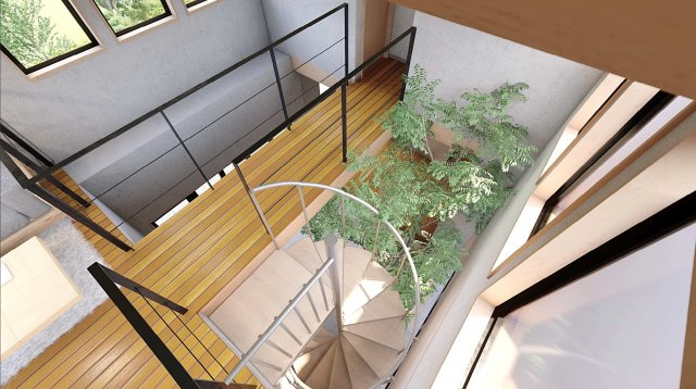 【完成予想図】 | SEAsaidelifeを楽しむ家 | 内観イメージパースです。建物のご相談承ります。