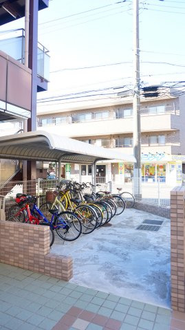 林田マンションのその他|駐輪場