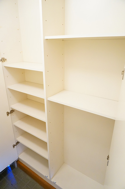 林田マンションの収納|シューズボックス