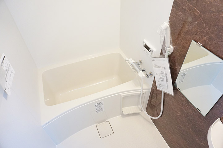 林田マンションの浴室|※参考画像
追い焚き給湯です。