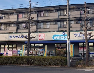 【周辺】 | バラカ　13555 | ウエルシア板橋四葉店まで422ｍ