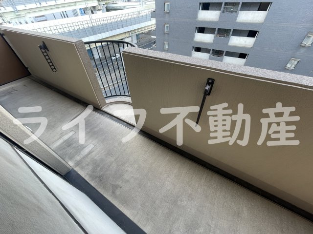 リヴィエールカンパーニュのバルコニー|広々としたバルコニーです