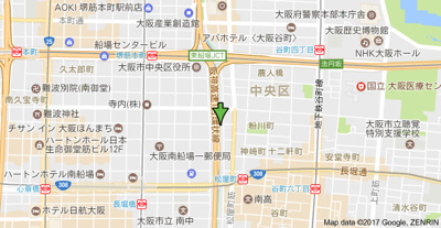 【地図】 | プロシード心斎橋東ヴァンターレ 